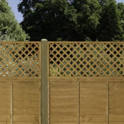 2ft Diamond Lattice Pine Trellis Panel, Pack Of 3 (W)183cm X (H)61cm 9 2ft Diamond Lattice Pine Trellis Panel, Pack Of 3 (W)183cm X (H)61cm -Gardens and Outdoor 2ft diamond lattice pine trellis panel pack of 3 w 183cm x h 61cm5013053174005 03bq