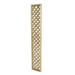 6ft Pine Trellis Panel (W)30cm X (H)183cm