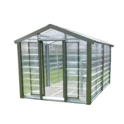 Adman Steel Sheds Multigrow 8x12 Greenhouse With Adjustable Vent