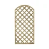 Arched Pine Trellis Panel (W)90cm X (H)180cm -Gardens and Outdoor arched pine trellis panel w 90cm x h 180cm3663602430346 01bq