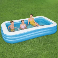 Bestway Bestway® Textured Pattern On Sidewalls PVC Family Fun Pool (W) 1.83m X (L) 3.05m -Gardens and Outdoor bestway bestway textured pattern on sidewalls pvc family fun pool w 1 83m x l 3 05m6942138968057 01i