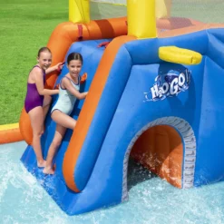 Bestway Multicolour Rectangular Super Speedway Water Park -Gardens and Outdoor bestway multicolour rectangular super speedway water park6942138984859 04i bq