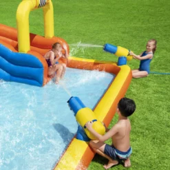 Bestway Multicolour Rectangular Super Speedway Water Park -Gardens and Outdoor bestway multicolour rectangular super speedway water park6942138984859 06i bq
