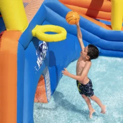 Bestway Multicolour Rectangular Super Speedway Water Park -Gardens and Outdoor bestway multicolour rectangular super speedway water park6942138984859 07i bq