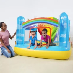 Bestway Multicolour Small Balloon Rectangular Bouncy Castle 12 Bestway Multicolour Small Balloon Rectangular Bouncy Castle -Gardens and Outdoor bestway multicolour small balloon rectangular bouncy castle6942138952155 01i