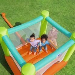 Bestway Multicolour Small Rectangular Bouncy Castle -Gardens and Outdoor bestway multicolour small rectangular bouncy castle6941607304198 04i