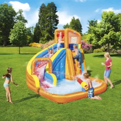 Bestway Multicolour Turbo Splash Water Park -Gardens and Outdoor bestway multicolour turbo splash water park6942138954005 01i bq