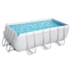 Bestway Power Steel Metal & Plastic Pool (W) 2.01m X (L) 4.12m -Gardens and Outdoor bestway power steel metal plastic pool w 2 01m x l 4 12m6942138986457 01c bq