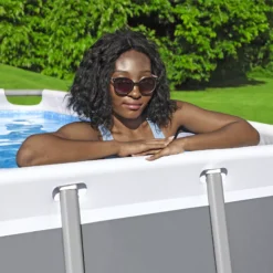 Bestway Power Steel® Plain Polyvinyl Chloride (PVC) & Steel Pool (W) 3.66m X (L) 7.32m 11 Bestway Power Steel® Plain Polyvinyl Chloride (PVC) & Steel Pool (W) 3.66m X (L) 7.32m -Gardens and Outdoor bestway power steel plain polyvinyl chloride pvc steel pool w 3 66m x l 7 32m6942138987195 02i