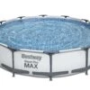 Bestway Steel Pro Max Polyvinyl Chloride (PVC) Family Swimming Pool (W) 3.97m X (L) 3.66m -Gardens and Outdoor bestway steel pro max polyvinyl chloride pvc family swimming pool w 3 97m x l 3 66m6942138981889 01c bq