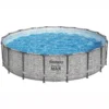 Bestway Steel Pro MAX™ Realistic Stone Print Polyvinyl Chloride (PVC) & Steel Pool (W) 5.49m X (L) 5.49m -Gardens and Outdoor bestway steel pro max realistic stone print polyvinyl chloride pvc steel pool w 5 49m x l 5 49m6941607310502 01c