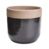 Black Clay Dipped Round Plant Pot (Dia)24.7cm 1 Black Clay Dipped Round Plant Pot (Dia)24.7cm -Gardens and Outdoor black clay dipped round plant pot dia 24 7cm3663602441076 02c bq