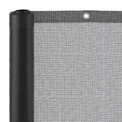 Black Polyester (PES) & PVC Garden Screen (H)1m (W)3m 12 Black Polyester (PES) & PVC Garden Screen (H)1m (W)3m -Gardens and Outdoor black polyester pes pvc garden screen h 1m w 3m5059340679921 37c
