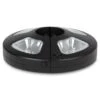 Blooma Alinda Black Battery-powered LED Parasol Light -Gardens and Outdoor blooma alinda black battery powered led parasol light3663602723615 01bq