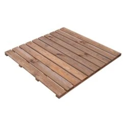 Blooma Benoue Brown Pine Deck Tile (L)1m (W)1000mm (T)40mm