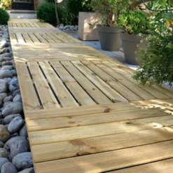 Blooma Benoue Brown Pine Deck Tile (L)1m (W)1000mm (T)40mm 7 Blooma Benoue Brown Pine Deck Tile (L)1m (W)1000mm (T)40mm -Gardens and Outdoor blooma benoue brown pine deck tile l 1m w 1000mm t 40mm3663602948650 01i bq