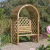 Blooma Chiltern Arbour, (H)1990mm (W)1340mm (D)800mm - Assembly Service Included 2 Blooma Chiltern Arbour, (H)1990mm (W)1340mm (D)800mm - Assembly Service Included -Gardens and Outdoor blooma chiltern arbour h 1990mm w 1340mm d 800mm assembly service included5397007111705 01i bq