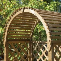 Blooma Chiltern Arbour, (H)1990mm (W)1340mm (D)800mm - Assembly Service Included -Gardens and Outdoor blooma chiltern arbour h 1990mm w 1340mm d 800mm assembly service included5397007111705 36c bq