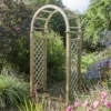 Blooma Chiltern Round Top Softwood Arch - Assembly Service Included -Gardens and Outdoor blooma chiltern round top softwood arch assembly service included5397007111682 01i bq