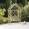 Blooma Cottage Apex Arbour, (H)2200mm (W)1370mm (D)560mm - Assembly Required -Gardens and Outdoor blooma cottage apex arbour h 2200mm w 1370mm d 560mm assembly required5397007055542 01i BQ