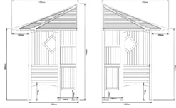 Blooma Elegant Corner Arbour, (H)2500mm (W)1730mm (D)1730mm - Assembly Service Included 7 Blooma Elegant Corner Arbour, (H)2500mm (W)1730mm (D)1730mm - Assembly Service Included -Gardens and Outdoor blooma elegant corner arbour h 2500mm w 1730mm d 1730mm assembly service included5397007111743 01t bq
