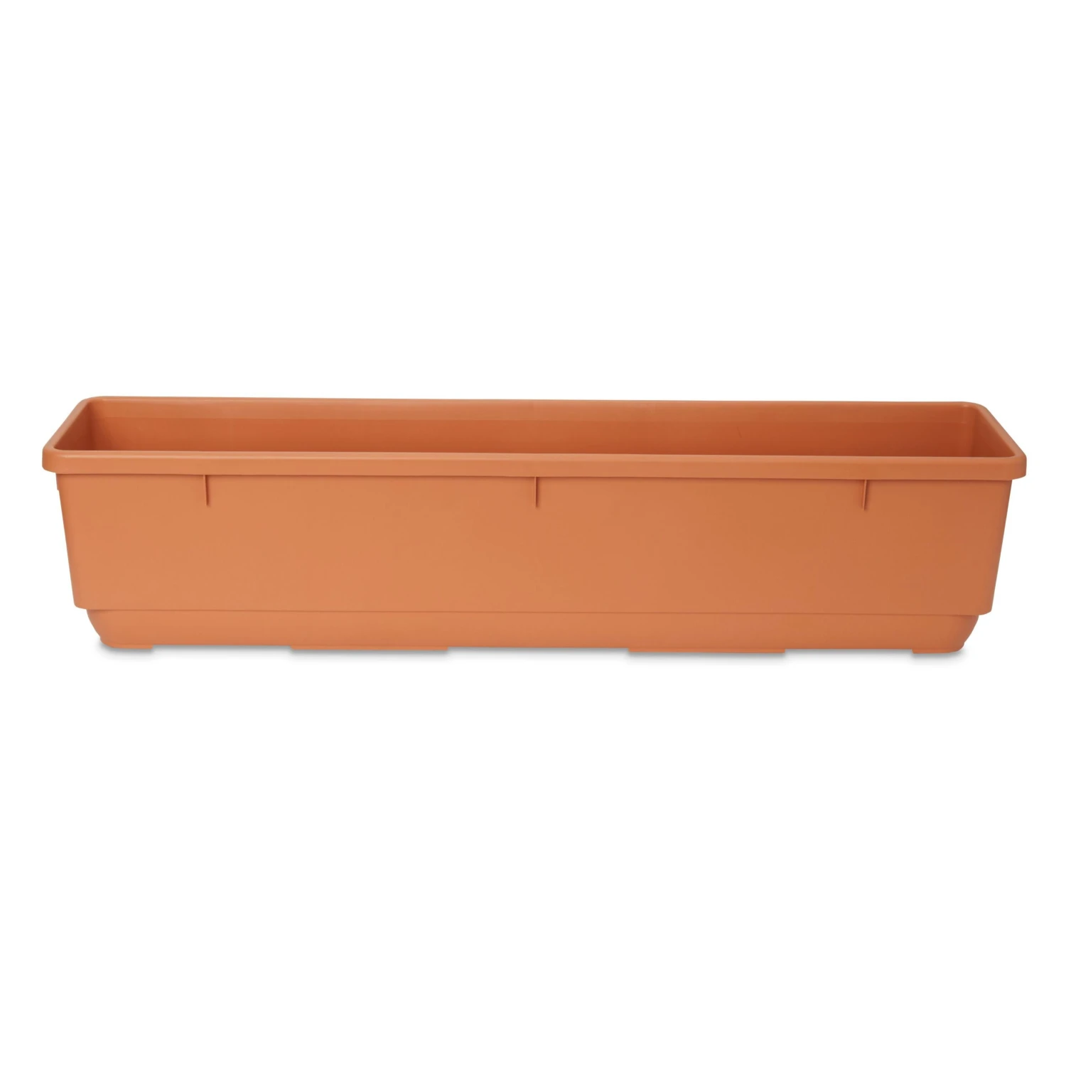 Blooma Florus Brown Plastic Bell Rectangular Trough 4 Blooma Florus Brown Plastic Bell Rectangular Trough - Image 2