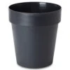 Blooma Nurgul Dark Grey Plastic Circular Plant Pot (Dia)30cm 1 Blooma Nurgul Dark Grey Plastic Circular Plant Pot (Dia)30cm -Gardens and Outdoor blooma nurgul dark grey plastic circular plant pot dia 30cm3663602899181 01bq