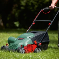 Bosch Power For All UniversalVerticut 1100 320mm Corded Raker & Scarifier -Gardens and Outdoor bosch power for all universalverticut 1100 320mm corded raker scarifier4059952574417 02i bq