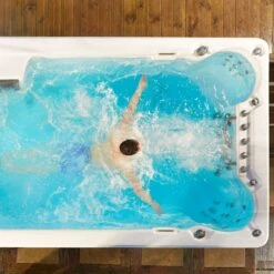 Canadian Spa Company St. Lawrence Swim Spa, 8 Seats -Gardens and Outdoor canadian spa company st lawrence swim spa 8 seats0700697210545 02i bq