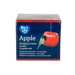 CJ Wildlife Ceramic Feeder Bird Mixes Red Apple Bird Feeder 0.5L -Gardens and Outdoor cj wildlife ceramic feeder bird mixes red apple bird feeder 0 5l5051054276304 05c