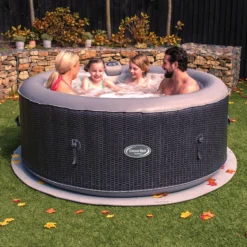 CleverSpa Grey Floor Protector (Dia)1.96m -Gardens and Outdoor cleverspa grey floor protector dia 1 96m5019008880274 01i bq