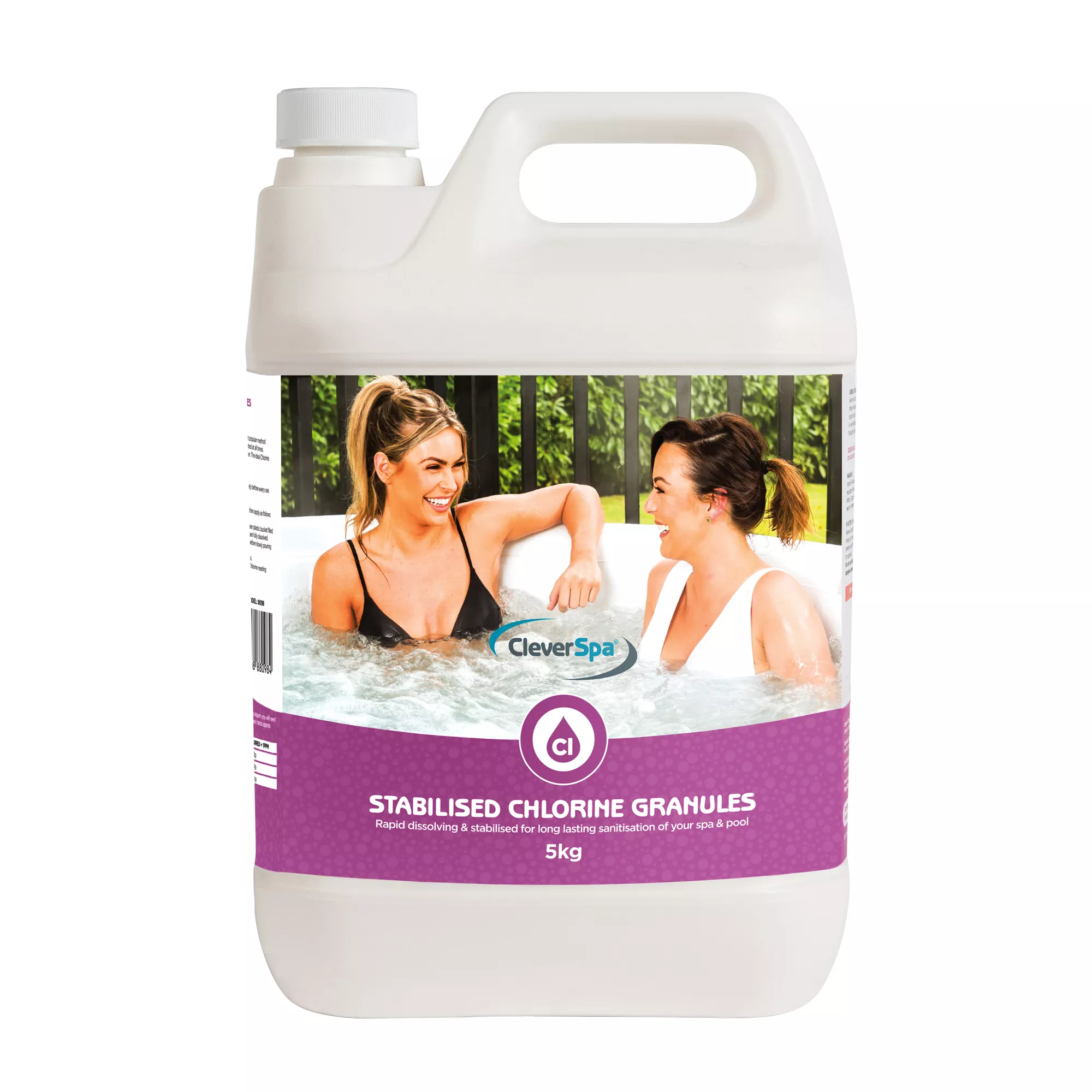 CleverSpa Hot Tub & Swim Spa Chlorine Granules 5kg 3 CleverSpa Hot Tub & Swim Spa Chlorine Granules 5kg