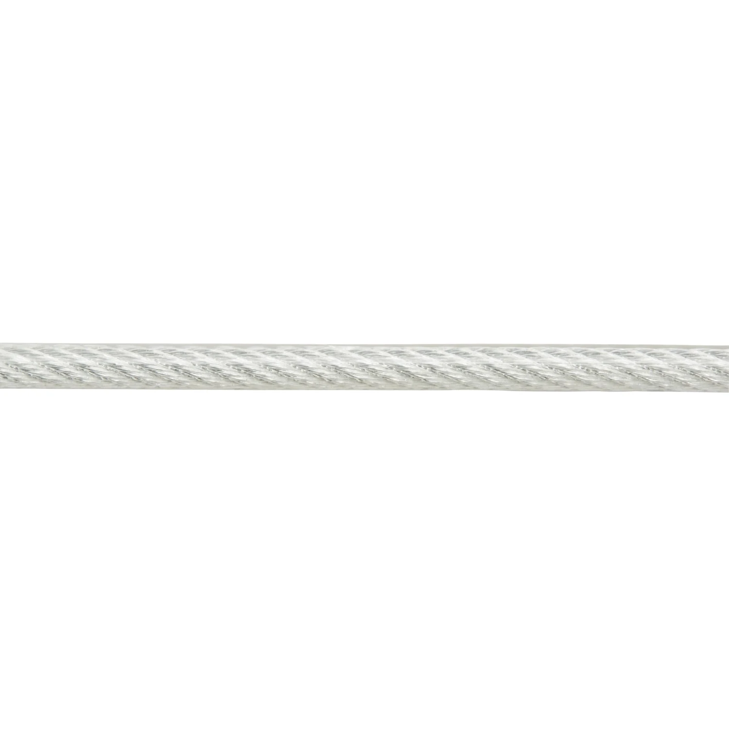 Diall White PVC & Steel Cable, (L)10m (Dia)5mm 5 Diall White PVC & Steel Cable, (L)10m (Dia)5mm - Image 3