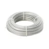 Diall White PVC & Steel Cable, (L)20m (Dia)4mm