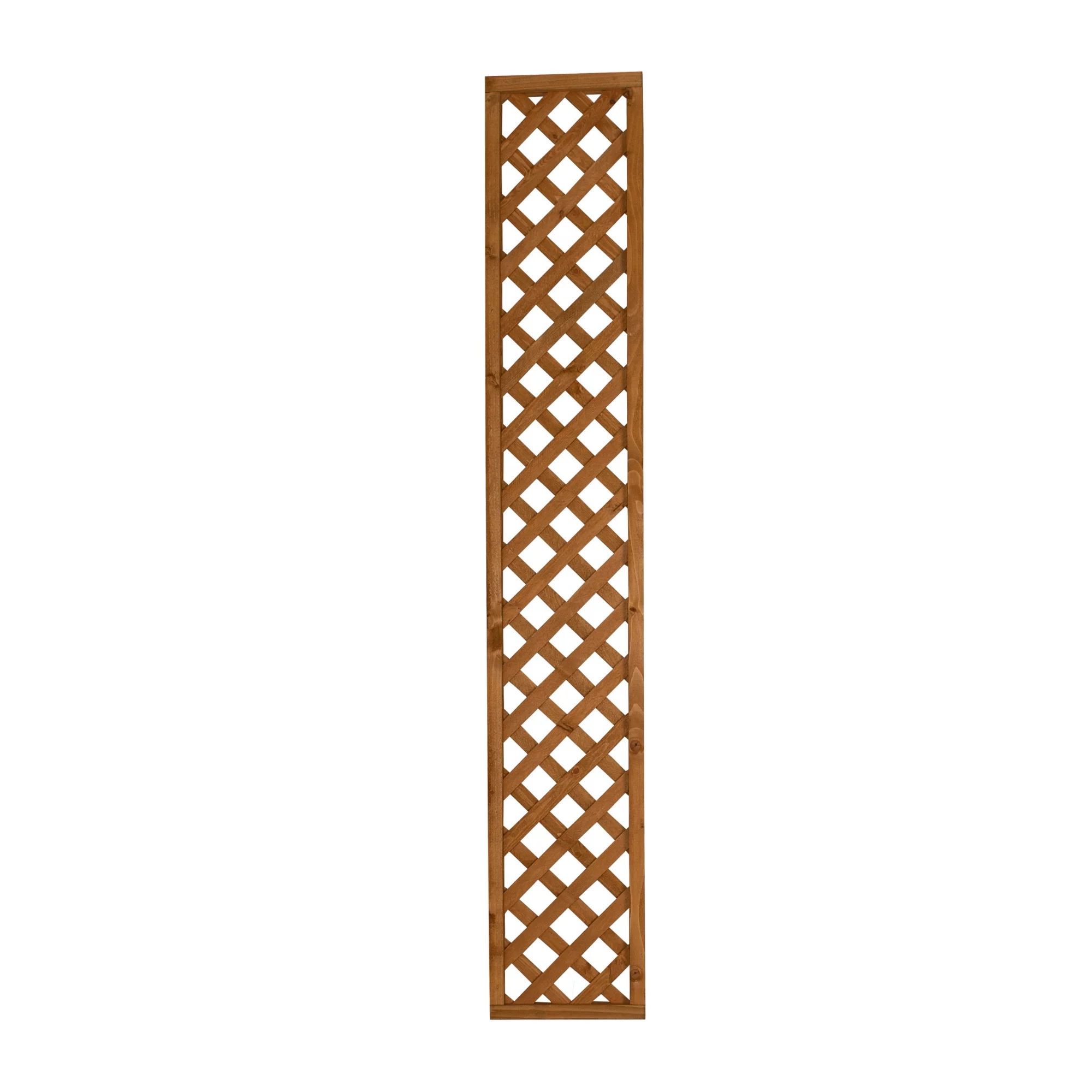 Diamond Pine Trellis Panel, Pack Of 3 (W)183cm X (H)32cm 3 Diamond Pine Trellis Panel, Pack Of 3 (W)183cm X (H)32cm