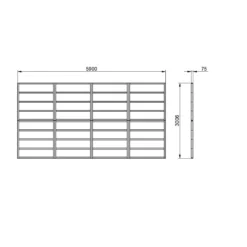 Forest 20x10 Timber Shed Base (L) 301cm X (W) 590cm - Assembly Service Included -Gardens and Outdoor forest 20x10 timber shed base l 301cm x w 590cm assembly service included5013053182277 01t bq