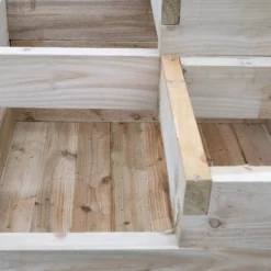 Forest Garden 0.9m X 0.9m Mixed Softwood Rectangular Raised Bed Kit 0.81m² -Gardens and Outdoor forest garden 0 9m x 0 9m mixed softwood rectangular raised bed kit 0 81m 5013053193495 02i