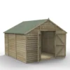 Forest Garden 10x10 Apex Pressure Treated Overlap Wooden Shed With Floor - Assembly Service Included -Gardens and Outdoor forest garden 10x10 apex pressure treated overlap wooden shed with floor assembly service included5013053192801 01c
