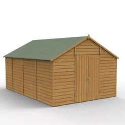 Forest Garden 10x15 Ft Apex Shiplap Wooden Shed With Floor -Gardens and Outdoor forest garden 10x15 ft apex shiplap wooden shed with floor5013053192955 02c