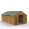 Forest Garden 10x20 Apex Dip Treated Shiplap Wooden Shed With Floor (Base Included) -Gardens and Outdoor forest garden 10x20 apex dip treated shiplap wooden shed with floor base included 5013053192979 01c