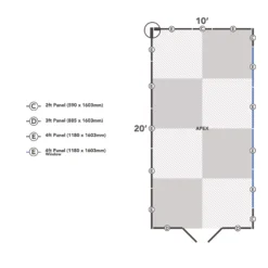 Forest Garden 10x20 Apex Dip Treated Shiplap Wooden Shed With Floor 19 Forest Garden 10x20 Apex Dip Treated Shiplap Wooden Shed With Floor -Gardens and Outdoor forest garden 10x20 apex dip treated shiplap wooden shed with floor5013053192962 02t