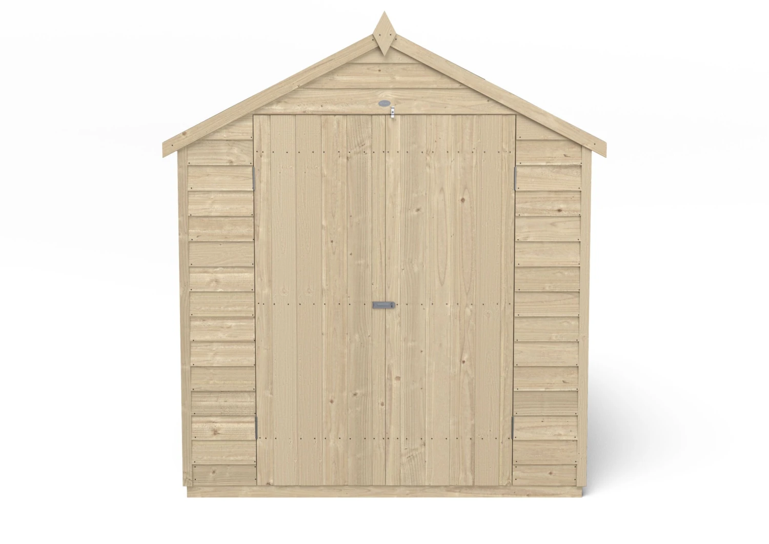 Forest Garden 10x6 Ft Apex Overlap Wooden 2 Door 4 Windows Shed With Floor - Assembly Service Included 5 Forest Garden 10x6 Ft Apex Overlap Wooden 2 Door 4 Windows Shed With Floor - Assembly Service Included - Image 3