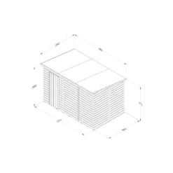 Forest Garden 10x6 Pent Dip Treated Shiplap Wooden Shed With Floor - Assembly Service Included 9 Forest Garden 10x6 Pent Dip Treated Shiplap Wooden Shed With Floor - Assembly Service Included -Gardens and Outdoor forest garden 10x6 pent dip treated shiplap wooden shed with floor assembly service included5013053193884 02i