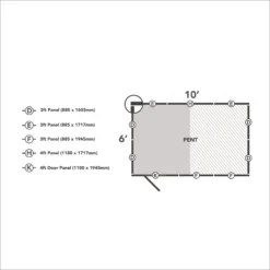 Forest Garden 10x6 Pent Dip Treated Shiplap Wooden Shed With Floor (Base Included) 8 Forest Garden 10x6 Pent Dip Treated Shiplap Wooden Shed With Floor (Base Included) -Gardens and Outdoor forest garden 10x6 pent dip treated shiplap wooden shed with floor base included 5013053193884 01i