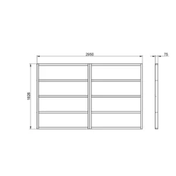 Forest Garden 10x6 Timber Shed Base (L) 183cm X (W) 295cm - Assembly Service Included 7 Forest Garden 10x6 Timber Shed Base (L) 183cm X (W) 295cm - Assembly Service Included -Gardens and Outdoor forest garden 10x6 timber shed base l 183cm x w 295cm assembly service included5013053182222 01t bq