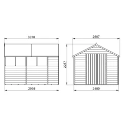 Forest Garden 10x8 Apex Pressure Treated Overlap Wooden Shed With Floor - Assembly Service Included 12 Forest Garden 10x8 Apex Pressure Treated Overlap Wooden Shed With Floor - Assembly Service Included -Gardens and Outdoor forest garden 10x8 apex pressure treated overlap wooden shed with floor assembly service included5013053177969 01t bq