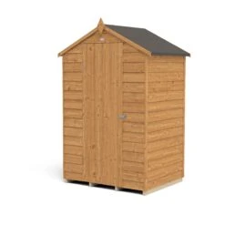 Forest Garden 4x3 Apex Dip Treated Overlap Wooden Shed With Floor (Base Included) - Assembly Service Included 10 Forest Garden 4x3 Apex Dip Treated Overlap Wooden Shed With Floor (Base Included) - Assembly Service Included -Gardens and Outdoor forest garden 4x3 apex dip treated overlap wooden shed with floor base included assembly service included5013053176726 01c bq
