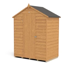 Forest Garden 5x3 Ft Apex Overlap Wooden Shed With Floor -Gardens and Outdoor forest garden 5x3 ft apex overlap wooden shed with floor5013053177044 01c bq
