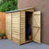 Forest Garden 6x3 Ft Pent Overlap Wooden Shed With Floor - Assembly Service Included -Gardens and Outdoor forest garden 6x3 ft pent overlap wooden shed with floor assembly service included5013053178317 01i bq