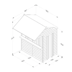 Forest Garden 6x4 Apex Dip Treated Shiplap Wooden Shed With Floor 15 Forest Garden 6x4 Apex Dip Treated Shiplap Wooden Shed With Floor -Gardens and Outdoor forest garden 6x4 apex dip treated shiplap wooden shed with floor5013053189948 01t